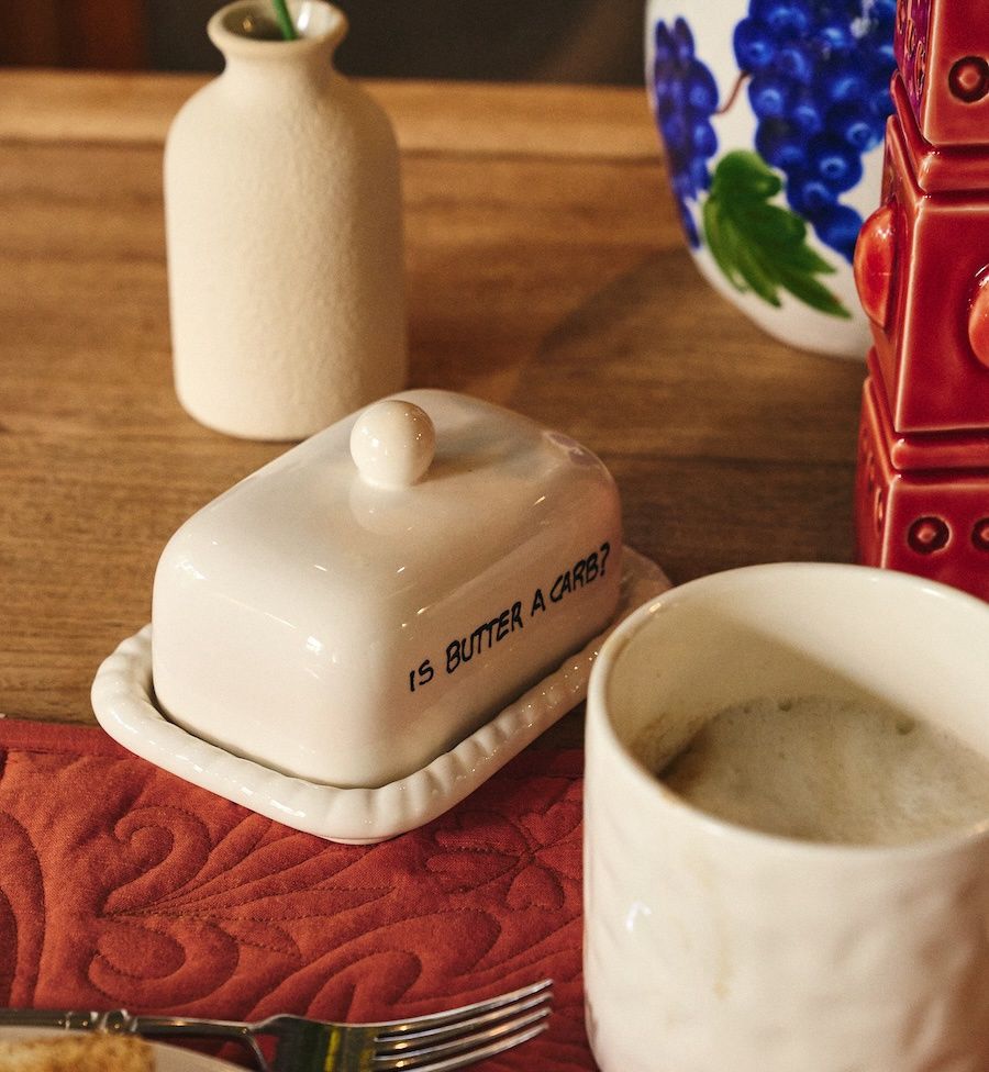 Botervloot 'Is butter a carb?' - handmade