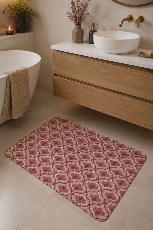 Badmat Ardelle Merlot - 50x70 cm