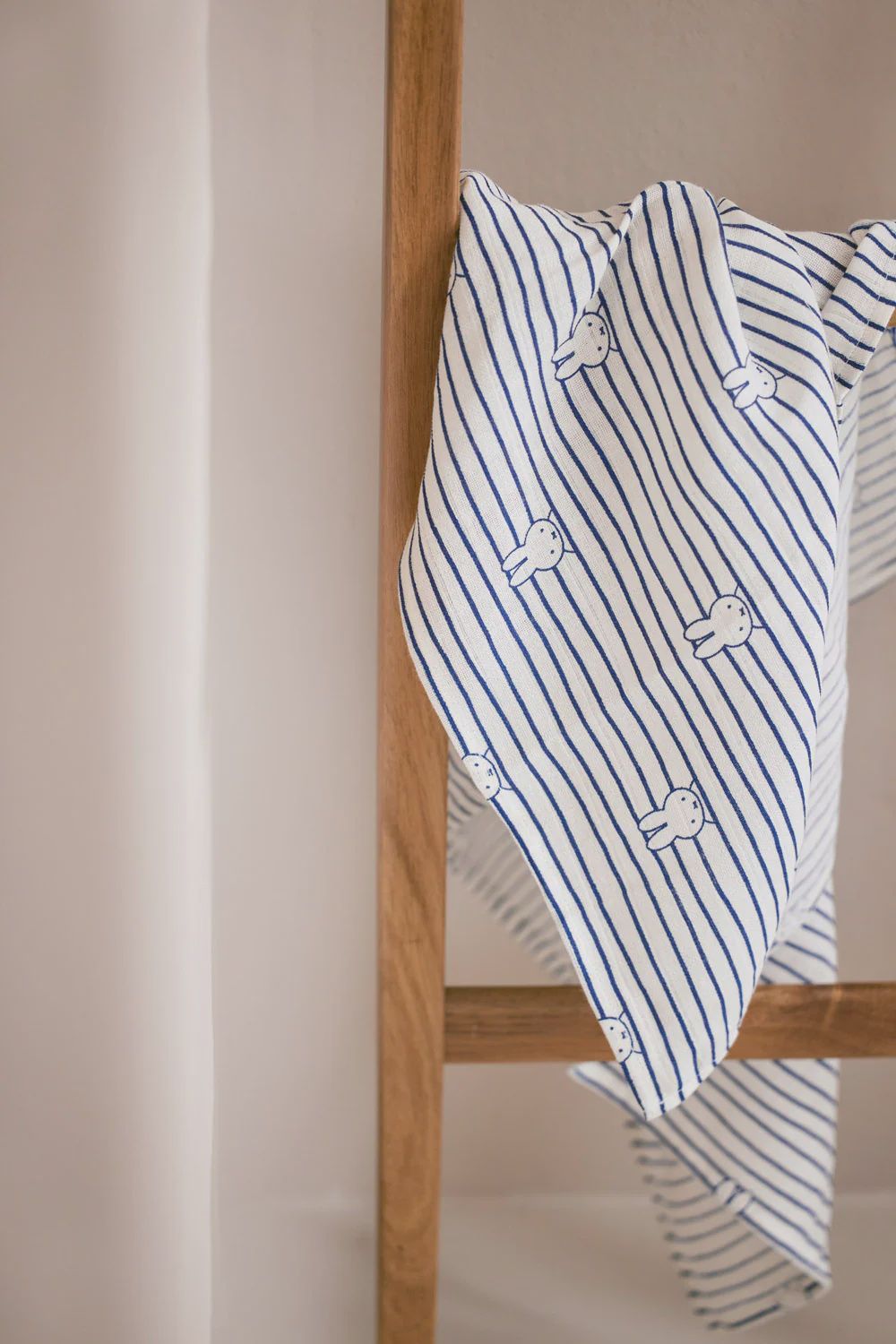 Hydrofiele Doeken 70x70cm Nijntje Stripe Navy | set van 3