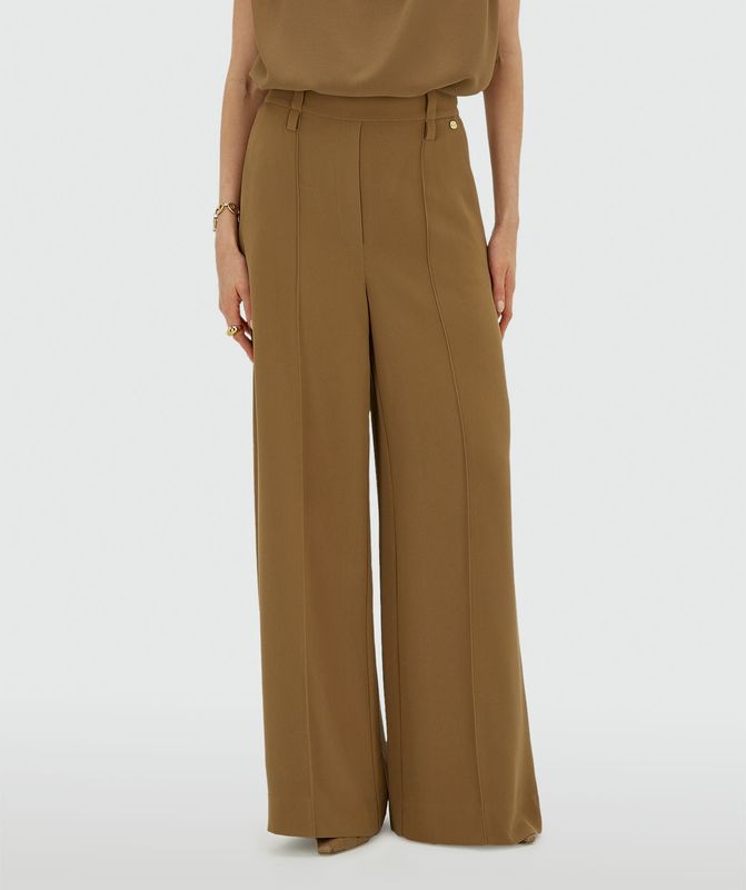 JV ESSA high waisted pantalon - khaki