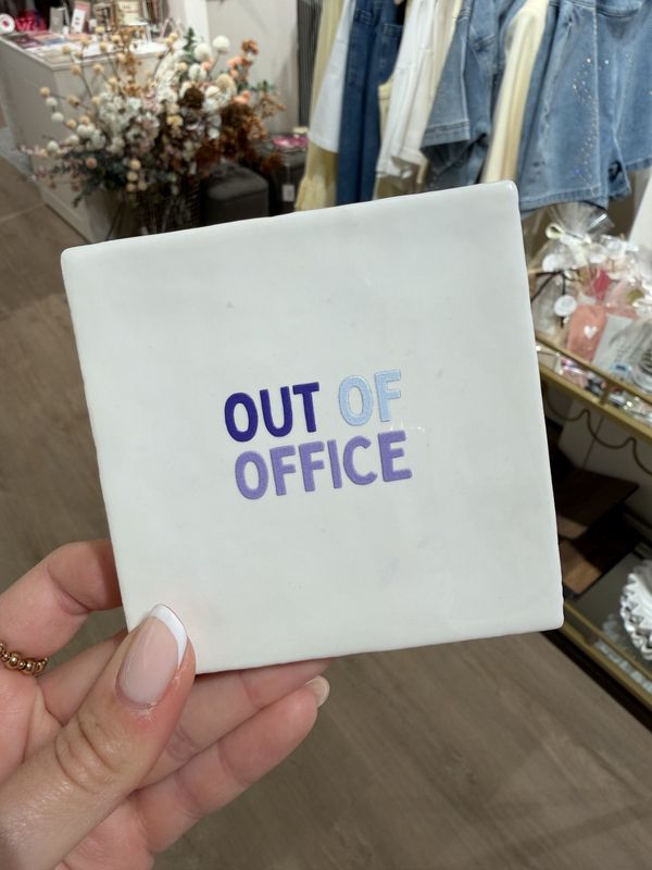 Tegeltje 'Out of Office'