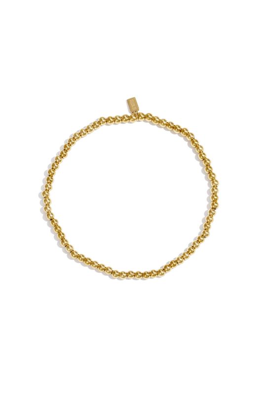 Armband kraaltjes stainless steel
