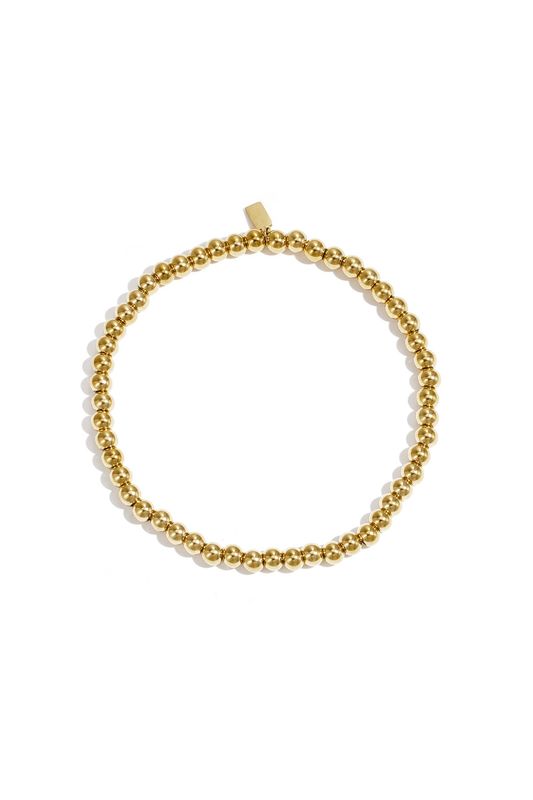 Armband kraaltjes stainless steel