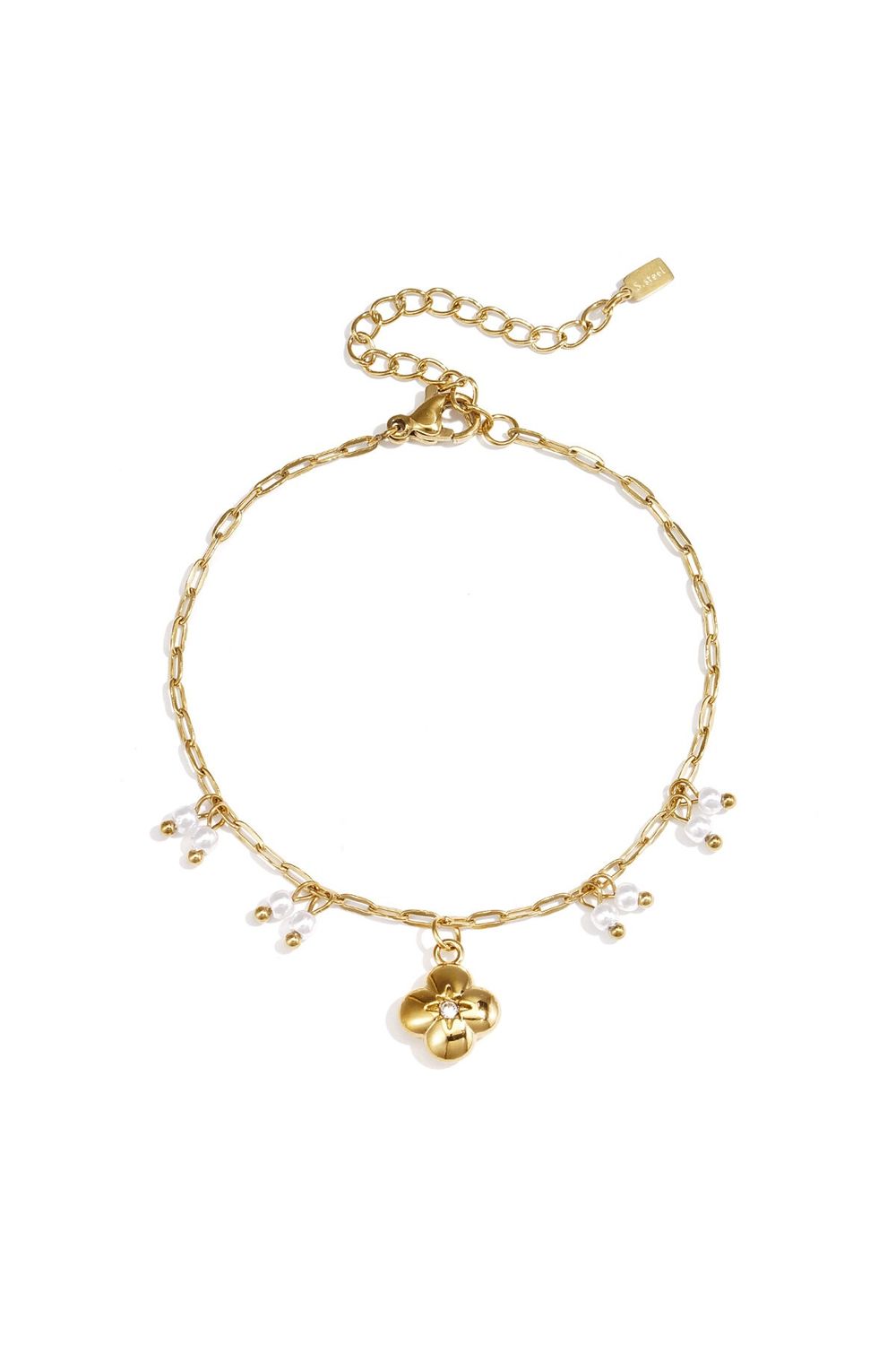 Armband Clover Pearl