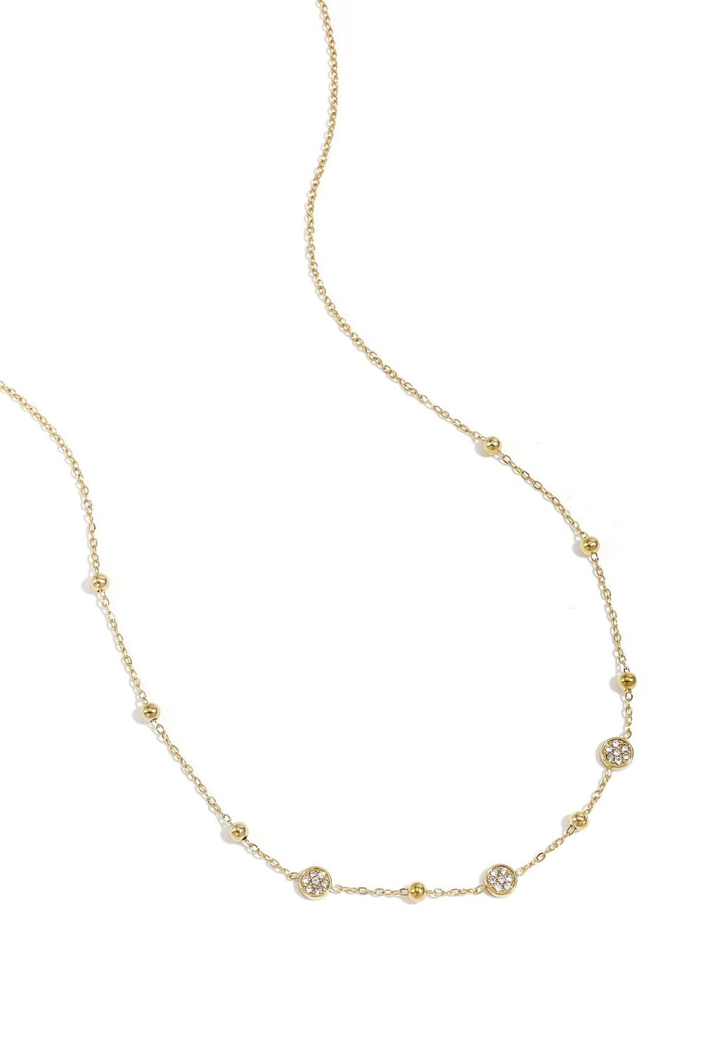 Ketting Round Diamonds