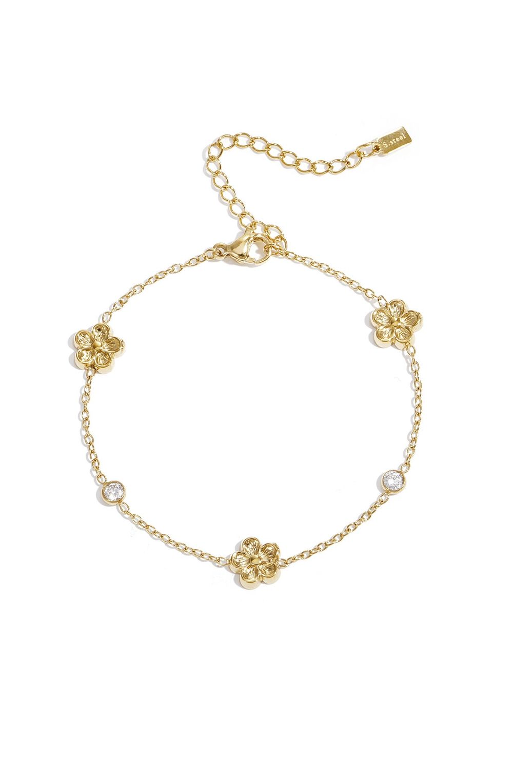 Armband Flower Diamonds