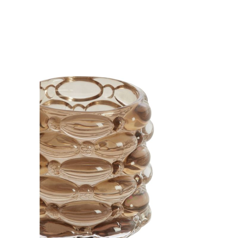 Theelicht WADLEY | Ø9,5cm - dark brown