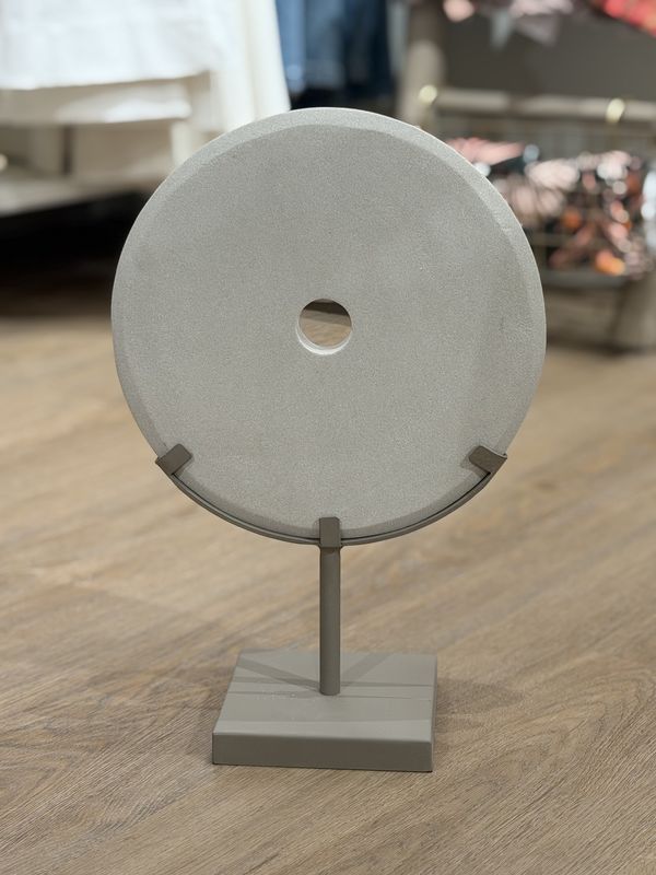 Ornament RYLEE zandsteen | Ø35,5x28h cm - beige
