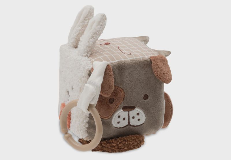 Activiteitenkubus 'Animal Friends' | 13cm