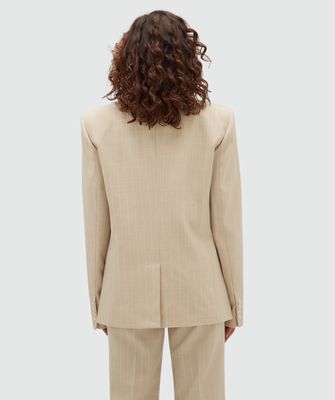 JV NICK oversized blazer | soft stone melange