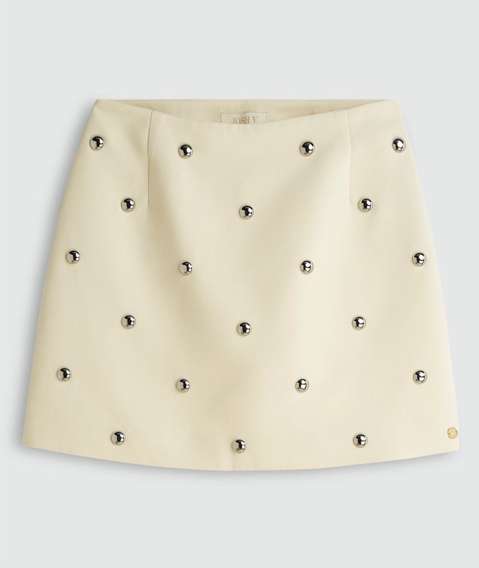 JV ZENO rok met studs | light yellow