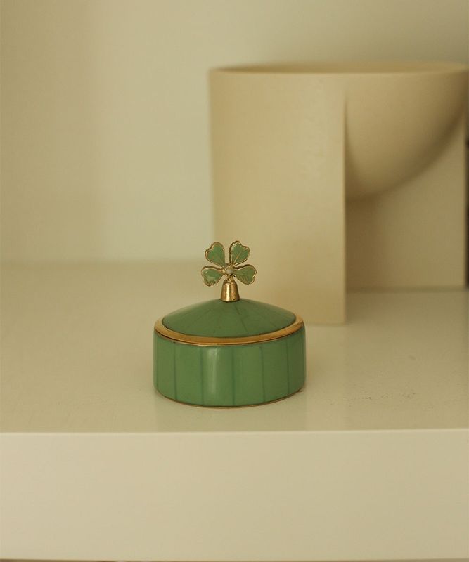 Lucky Klaver Circus sieradendoosje | 5,5x7x7cm