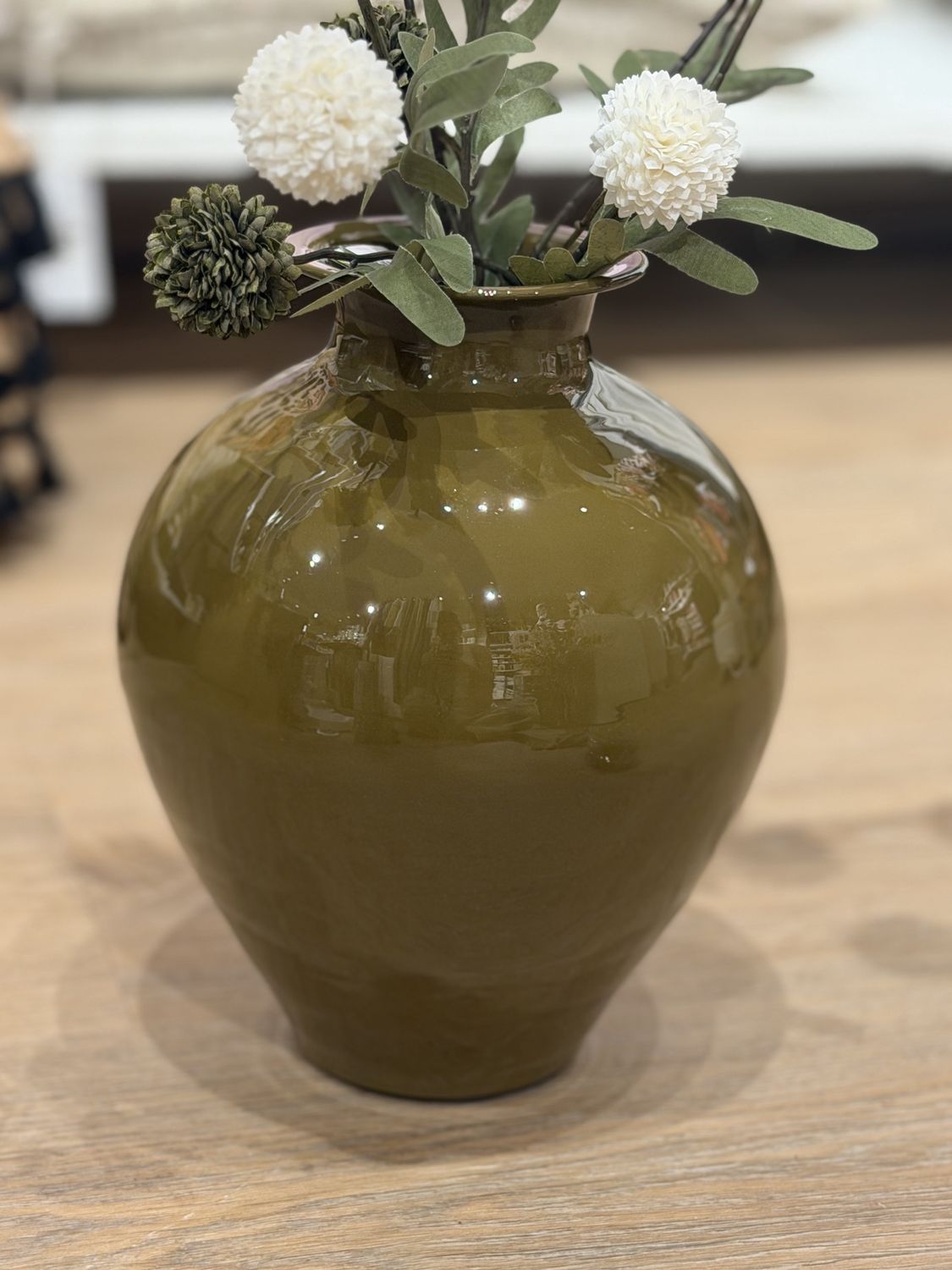 Vaas MILA | Ø20x24cm - olive