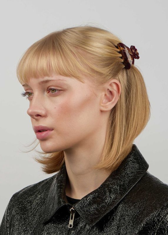 SUI AVA haarclip Helle Pretty Mini | dark brown