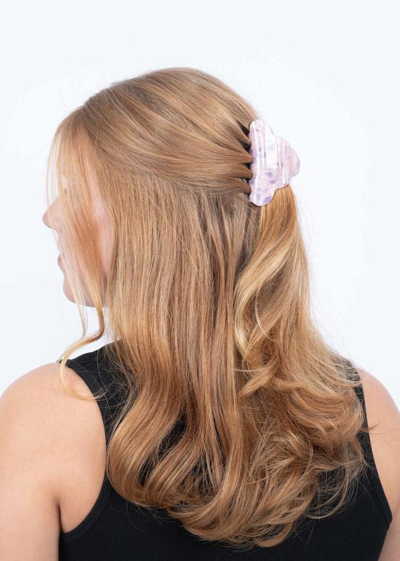 SUI AVA haarclip Lene Marble Big | blush