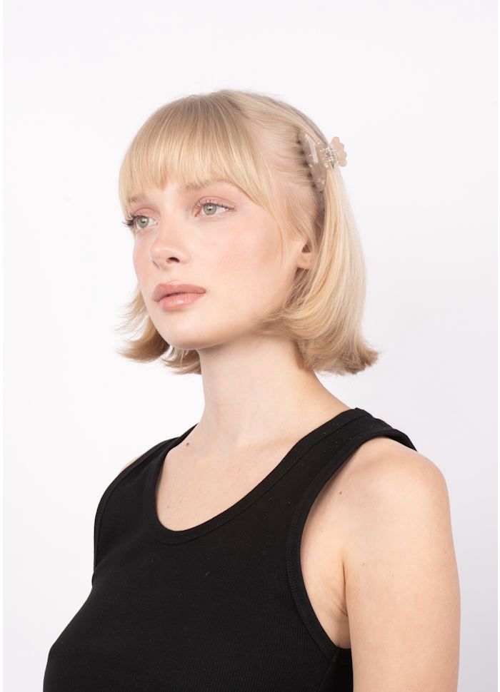 SUI AVA haarclip Helle Nordic Mini | oatmeal