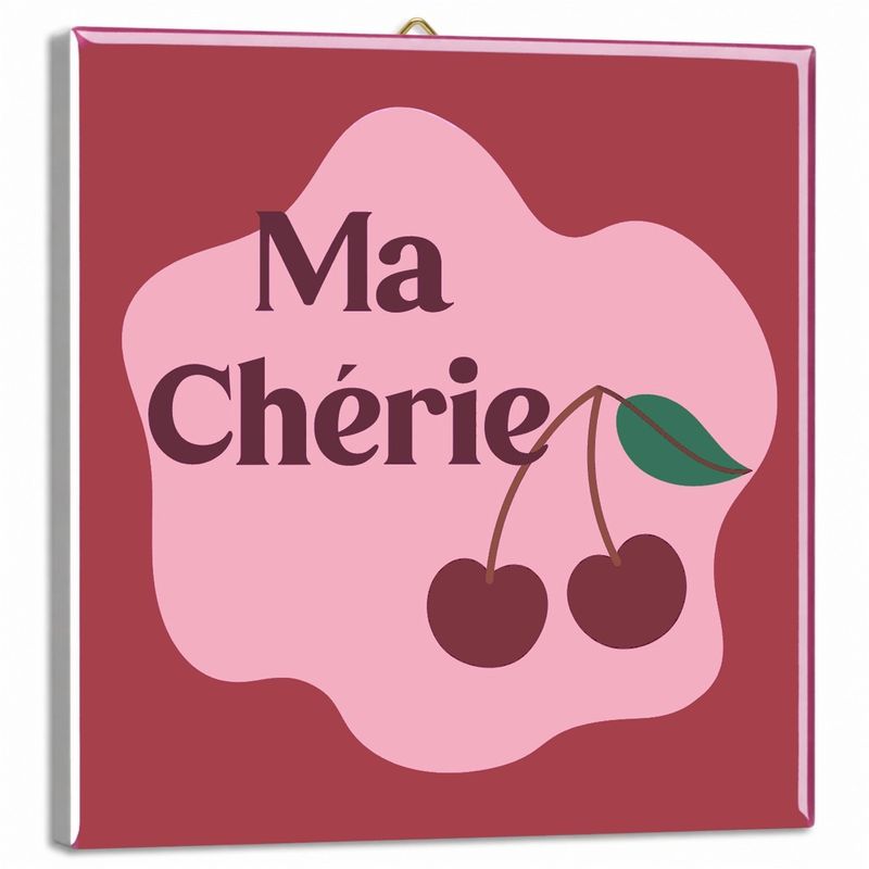 Tegeltje 'Ma Cherie'