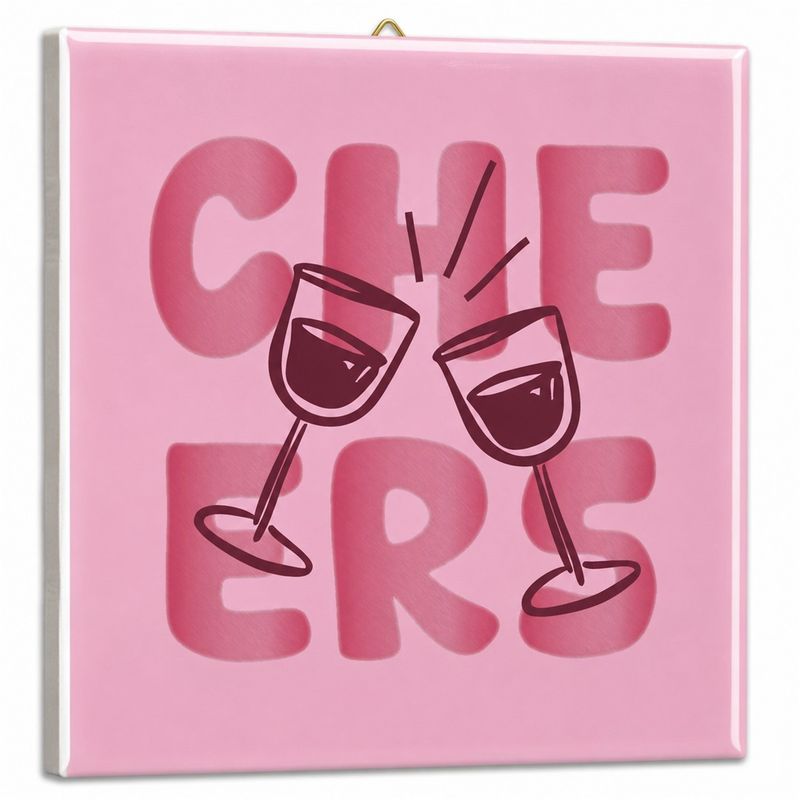Tegeltje 'Cheers'