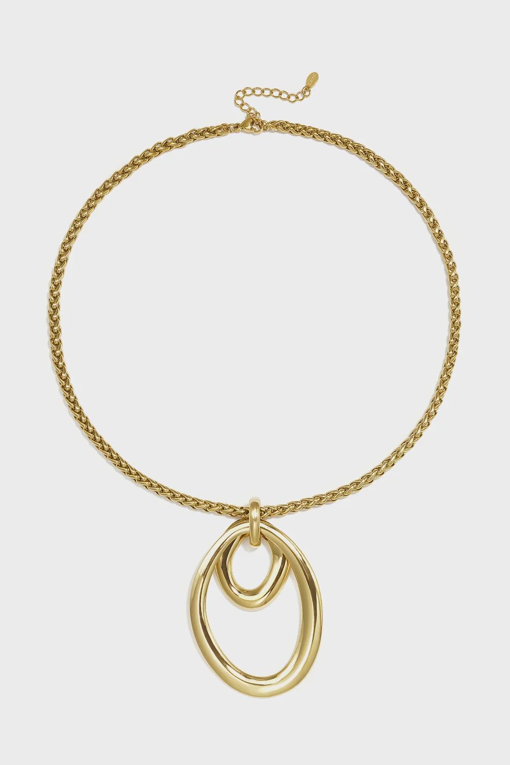 Ketting Chunky Cirkel - goud