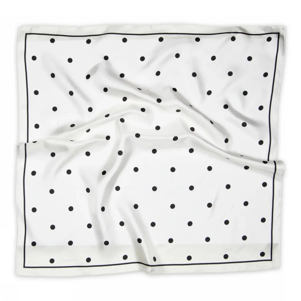 MP Denmark zijden sjaal Paloma | cream/black