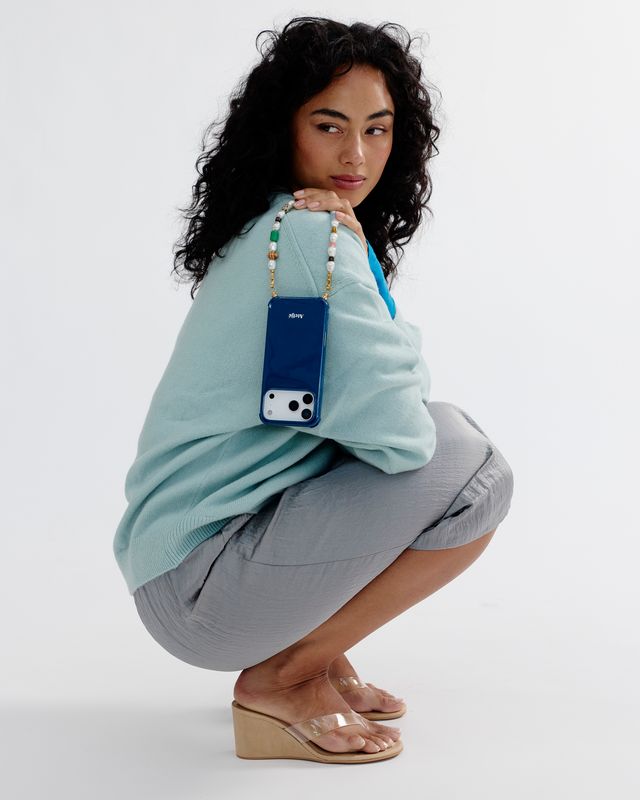 Kort telefoonkoord 'Mosaic'