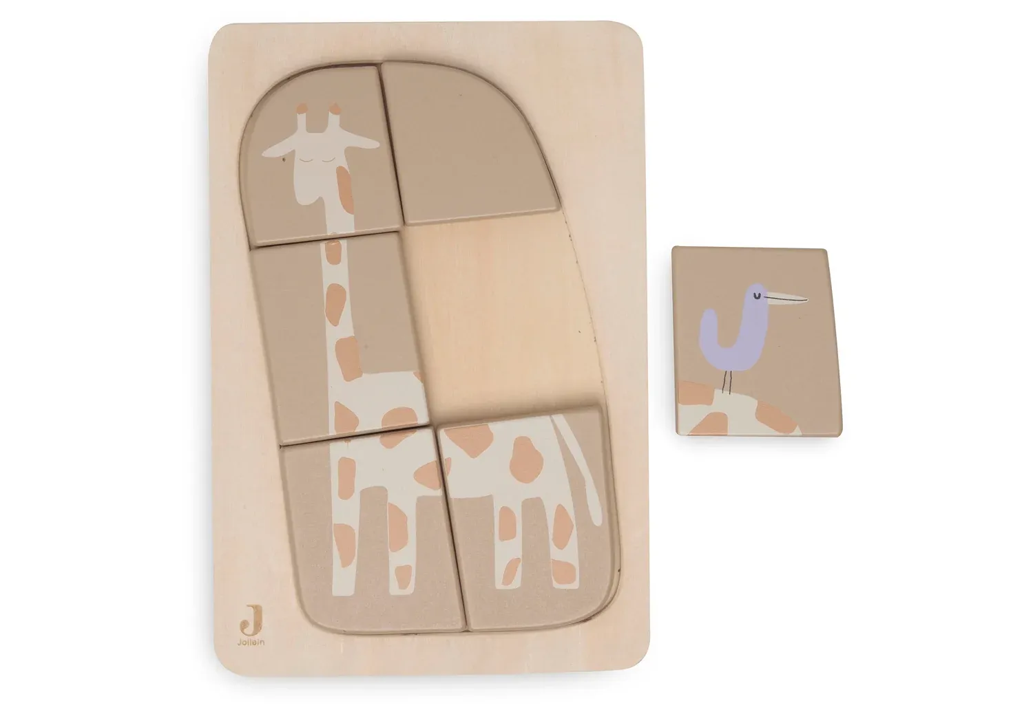 Houten puzzel Giraffe