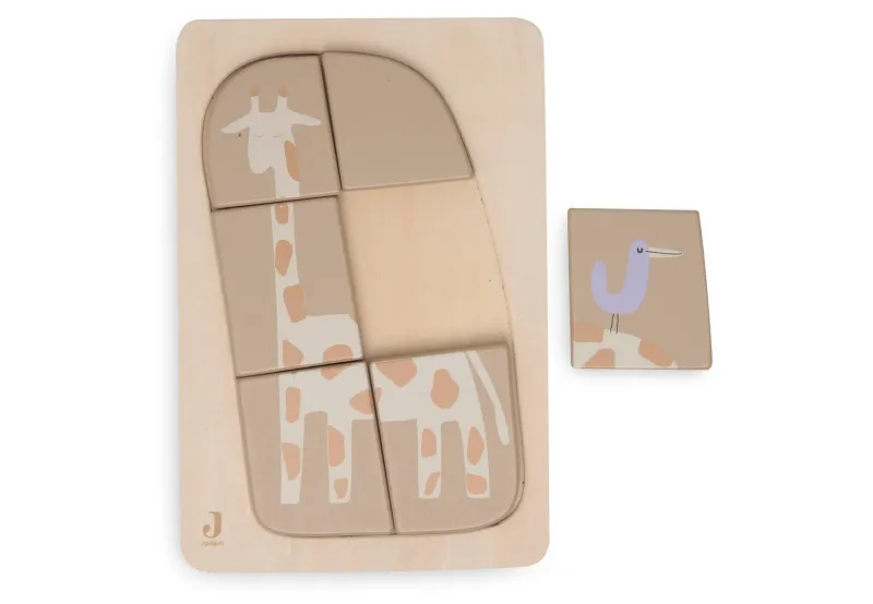 Houten puzzel Giraffe