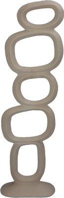Ornament RINGEL | taupe - 15x7x47