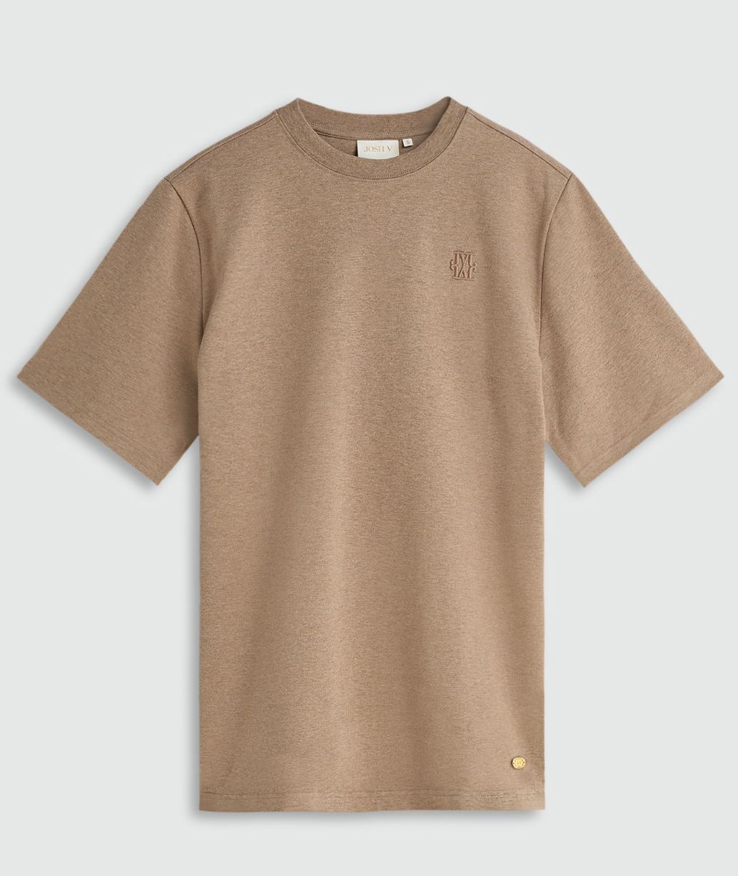 JV-PAXTON oversized t-shirt | khaki melange