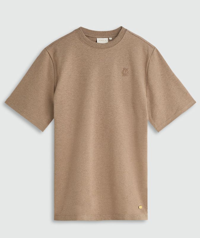 JV-PAXTON oversized t-shirt | khaki melange