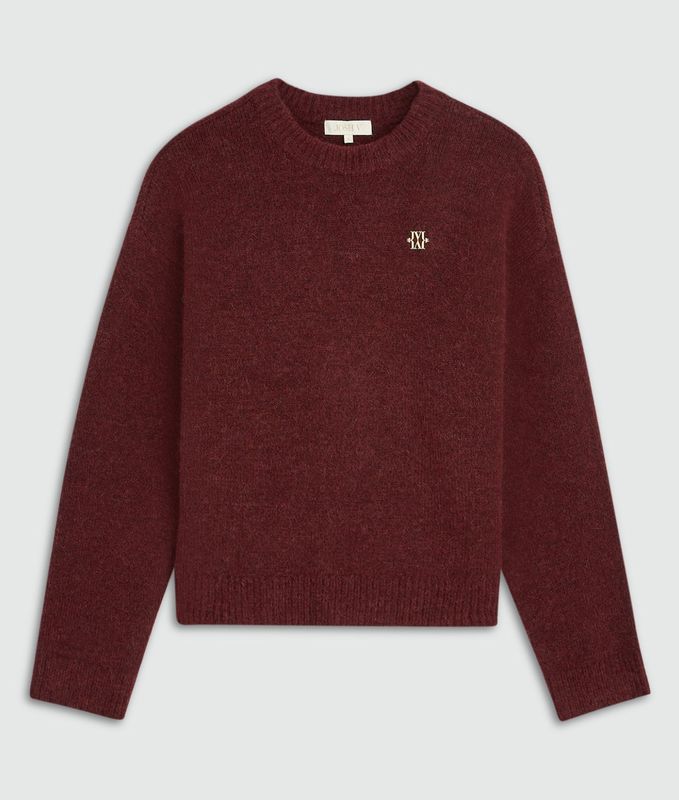 JV-IZE trui | burgundy
