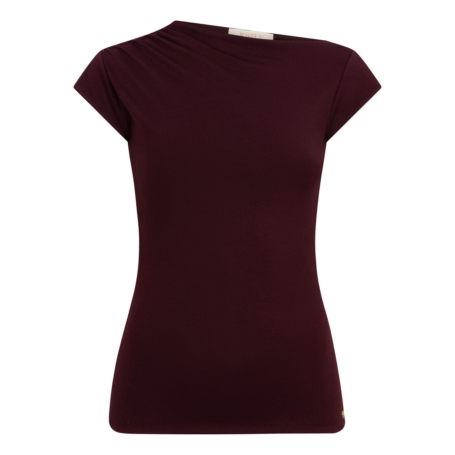 JV-PERCY top | burgundy