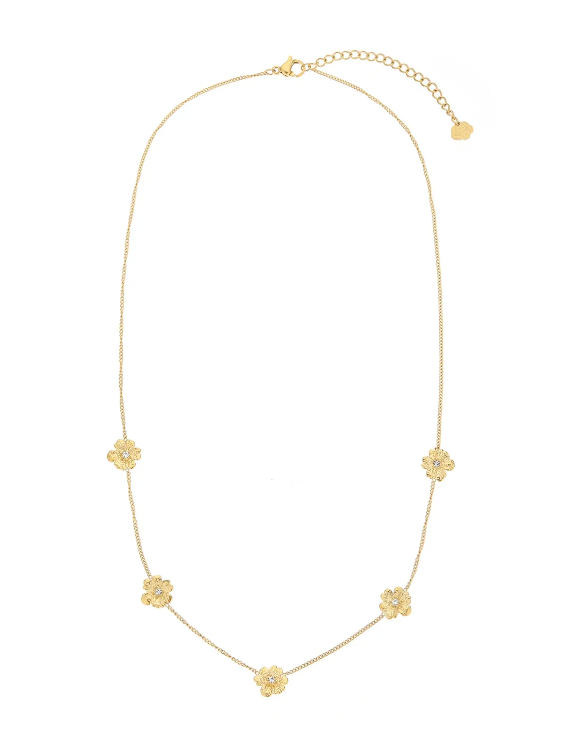 Ketting Flower Diamond
