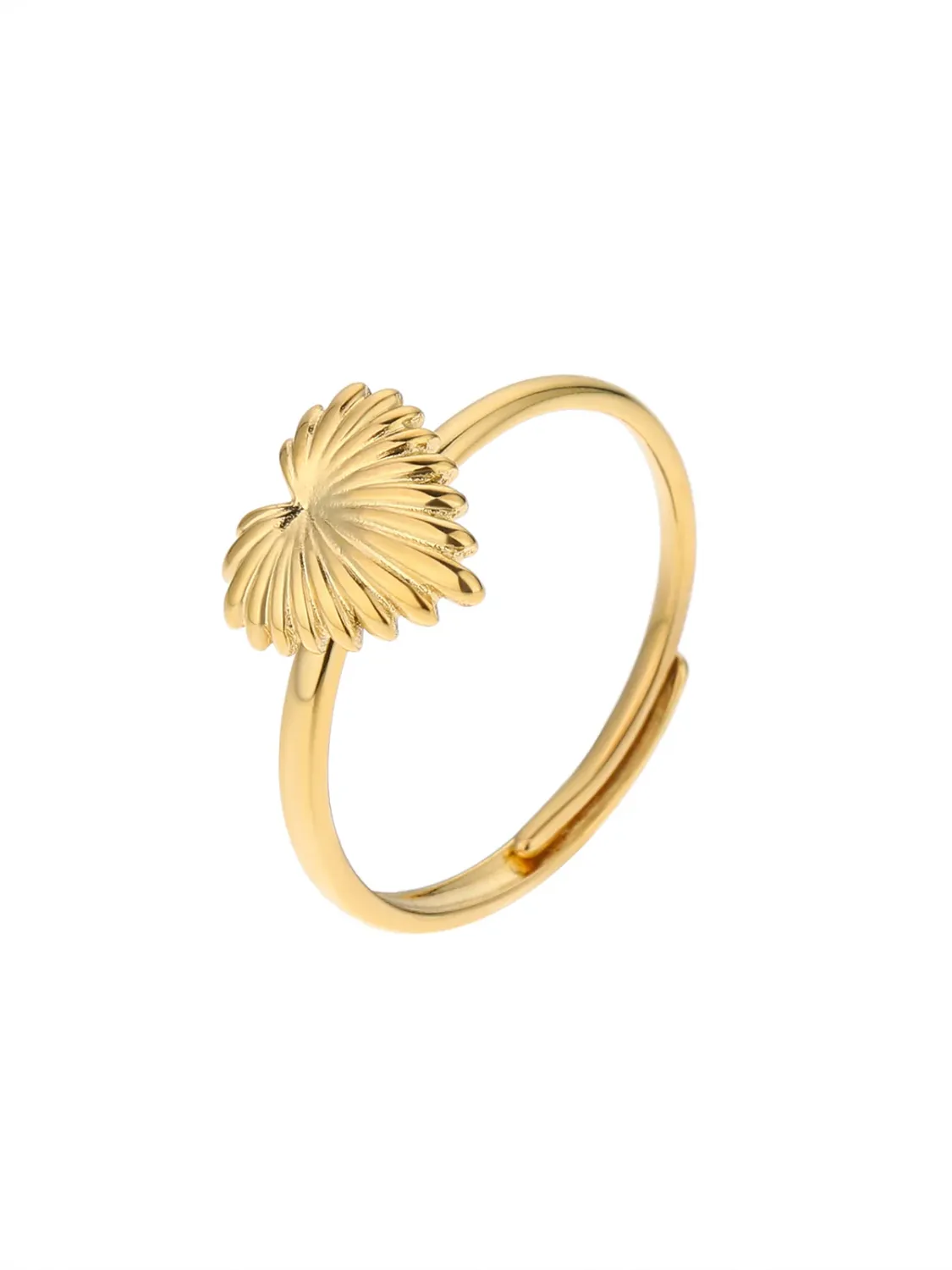 Ring Heart Goldie verstelbaar