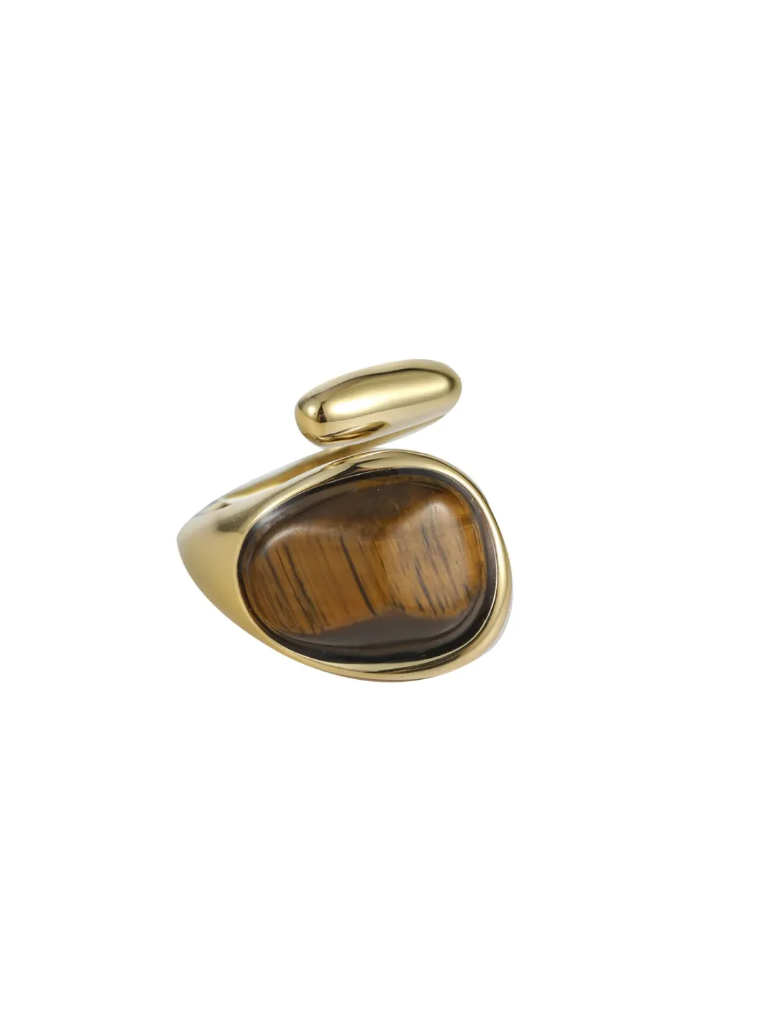 Ring Brown Organic verstelbaar