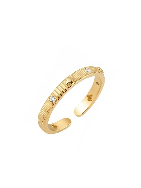 Ring Clover Shimmer | verstelbaar