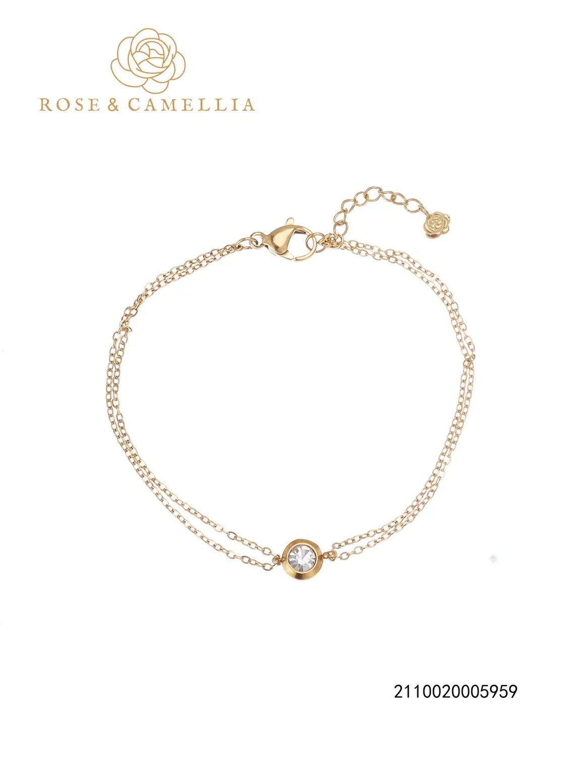 Armband Circle Strass