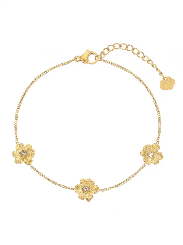 Armband Flower Diamond