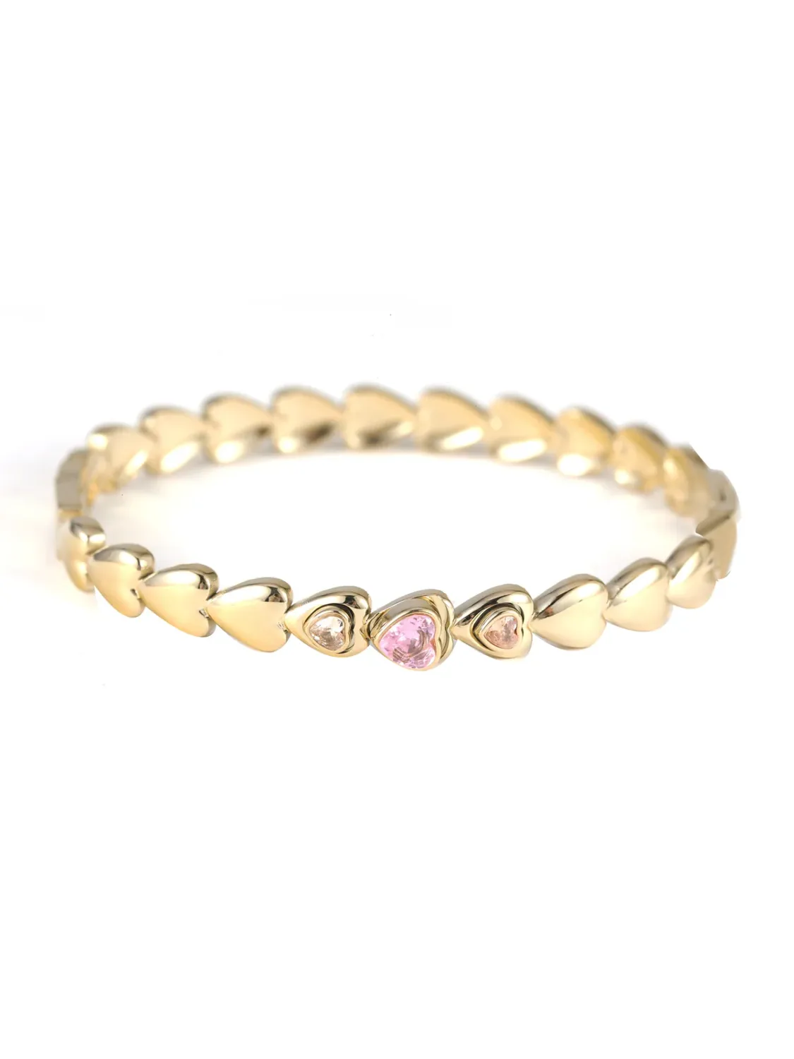 Bangle Heart Pink