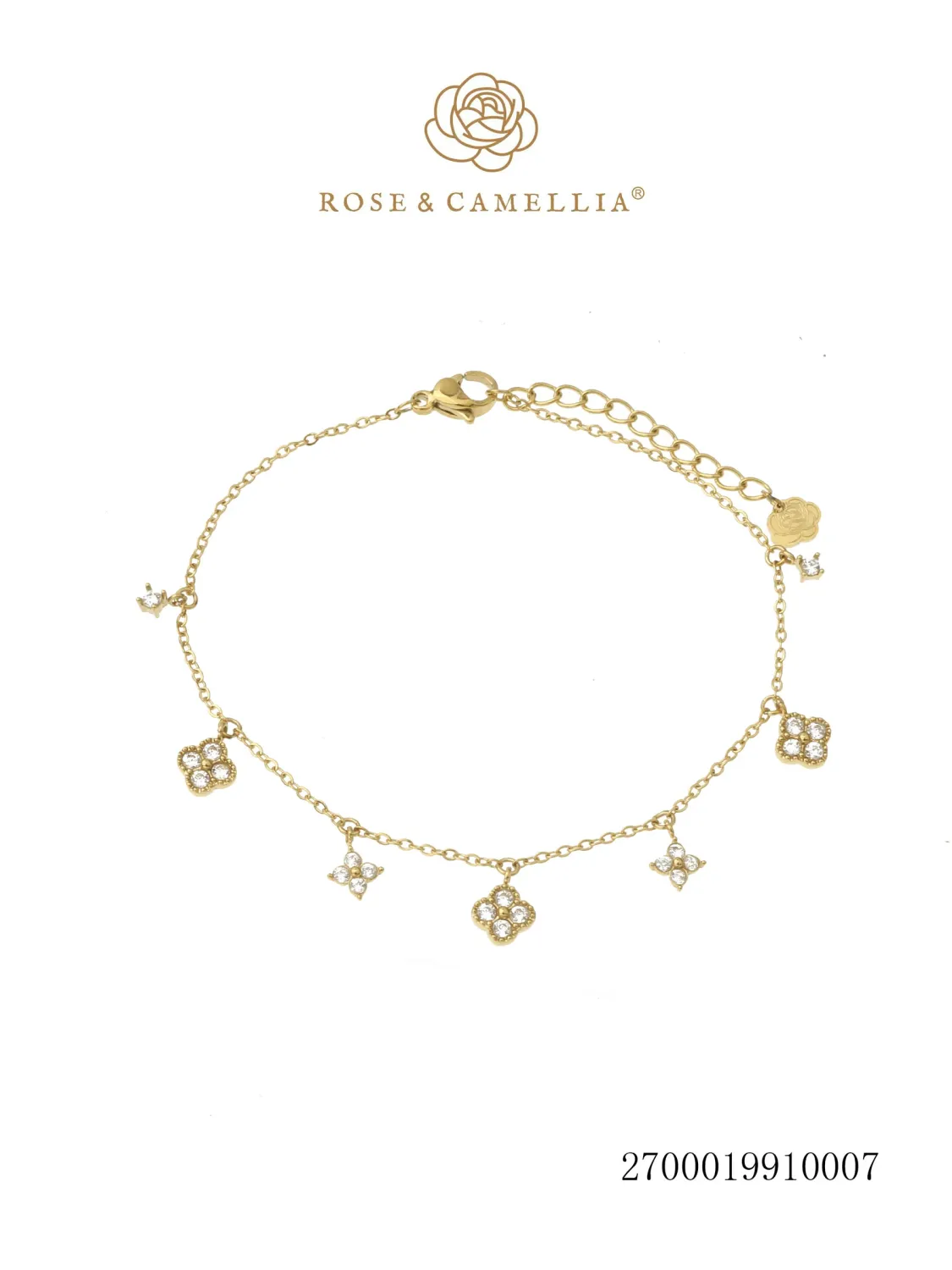 Armbandje Clover Diamonds