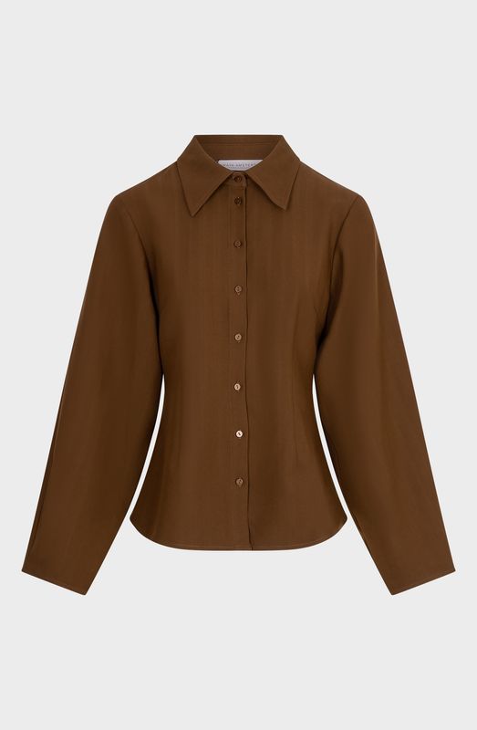 AMAYA LOUI blouse | bruin