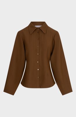 AMAYA LOUI blouse | bruin
