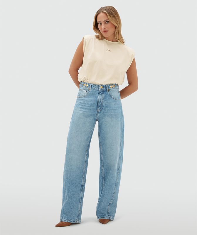 JV-DEWI balloon jeans | light denim