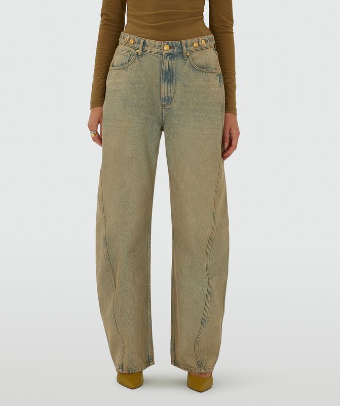 JV-DEWI balloon jeans | dirty wash denim