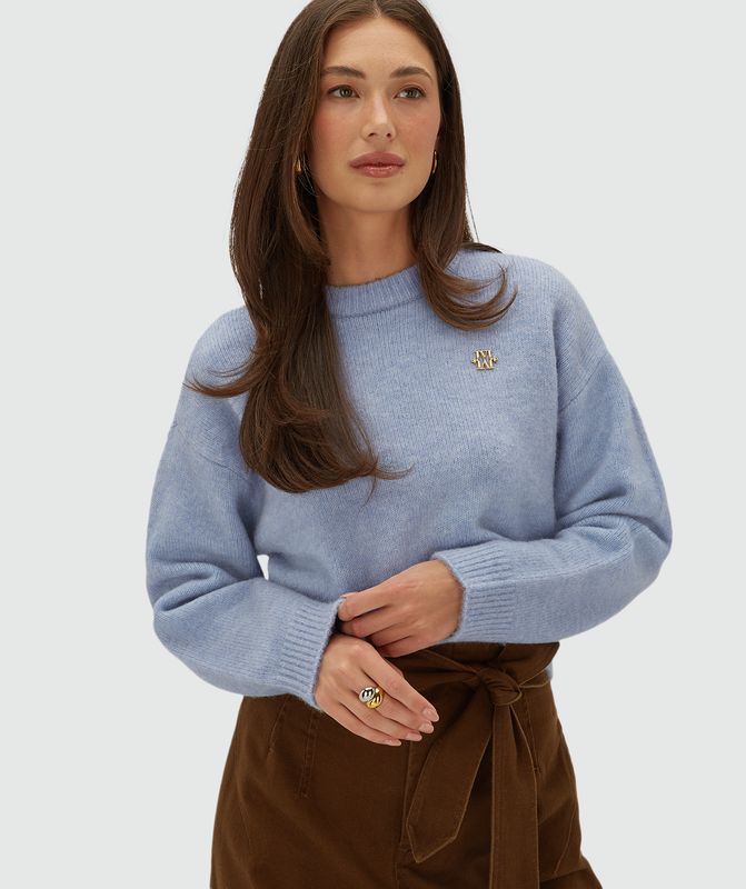 JV-IZE trui | powder blue
