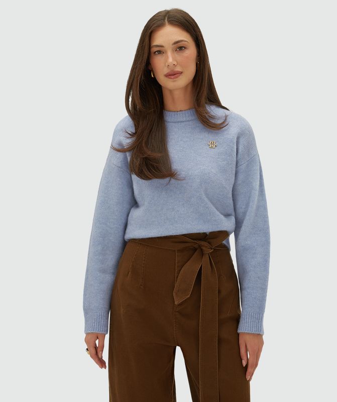 JV-IZE trui | powder blue