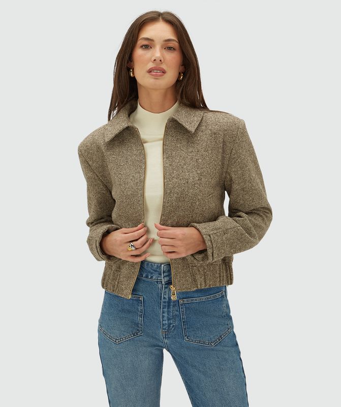 JV-PERLA jacket | soft brown