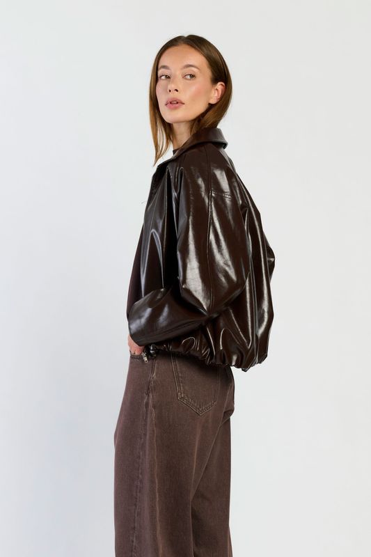 SPQ ACE jacket | dark brown