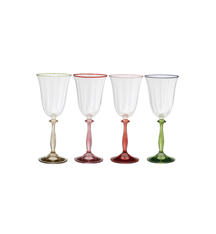 Wijn glas 'Toasts &amp; Tales' | diverse kleuren