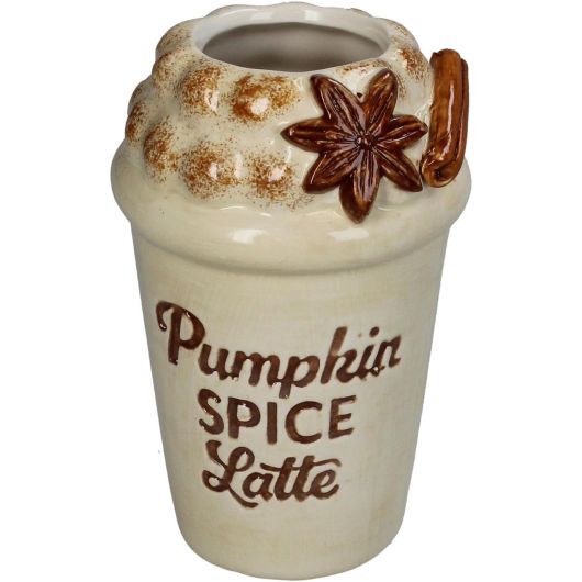 Vaas/ornament Pumpkin Spice latte